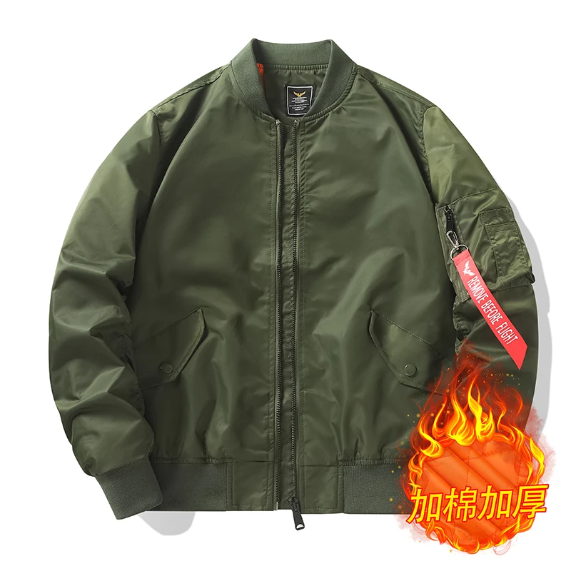 

Мужская непромокаемая зимняя куртка-бомбер, Легкая стеганая куртка-Авиатор с подкладкой, модель Z546, 2022