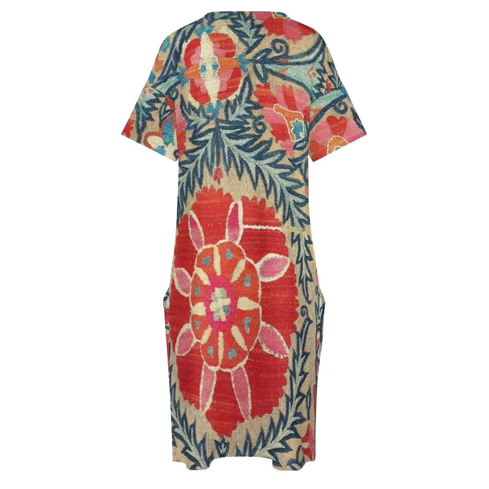 Платье Suzani с принтом 18-го века