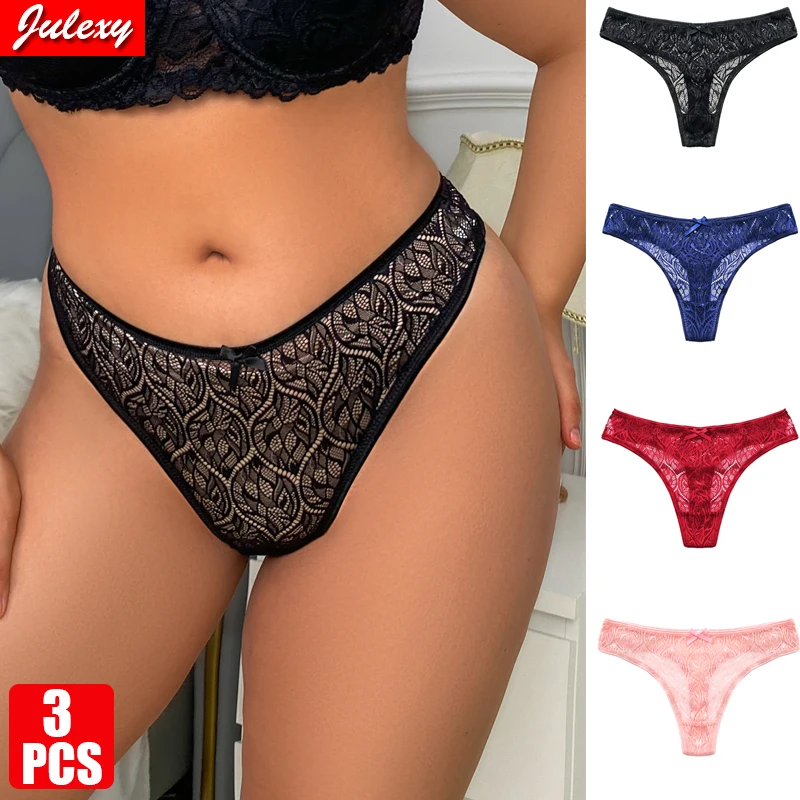 

3 шт./комплект, женские кружевные стринги