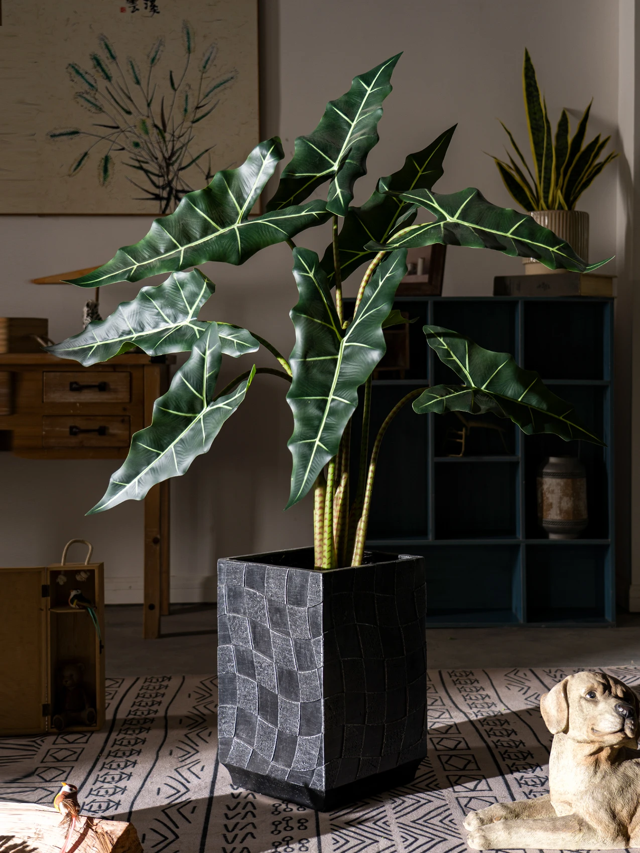 Anhai картофельное искусственное дерево зеленое растение бионические