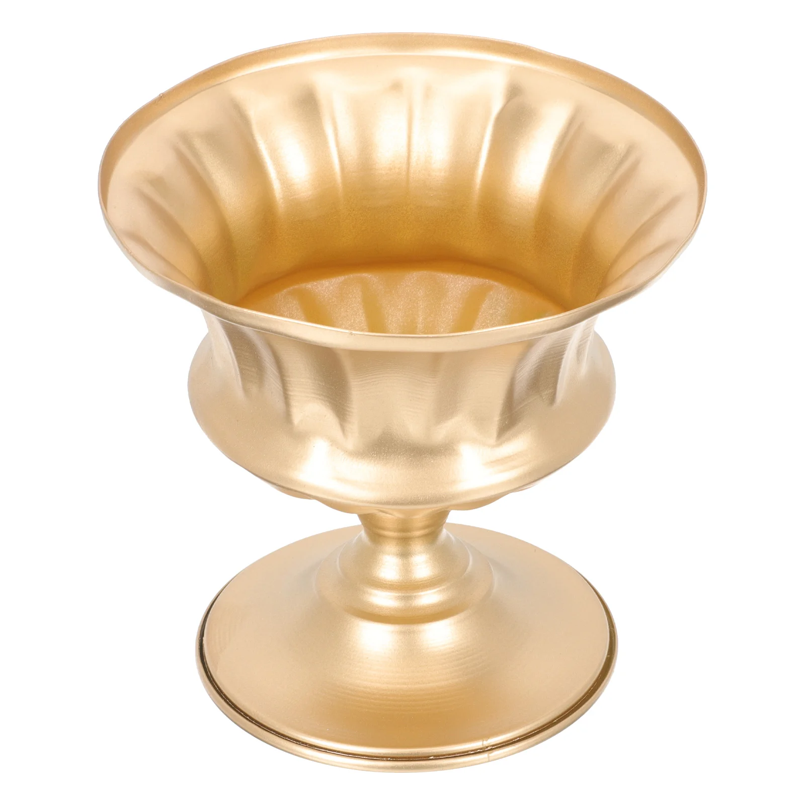 

Retro Flower Vase Floral Vase Flower Arrangement Vase Iron Flower Pot Window Sill Planters Golden Flowerpot