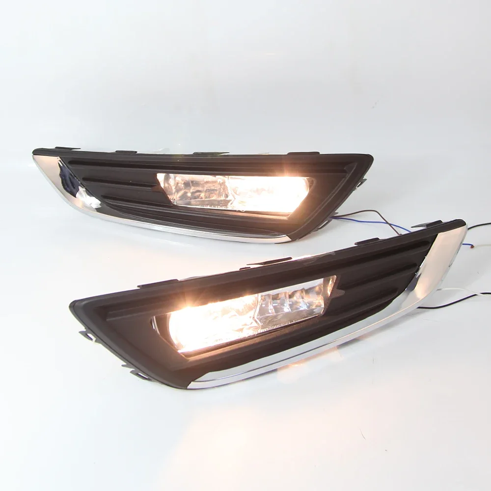 Автомобильный передний бампер противотумансветильник фара в сборе абажур H11