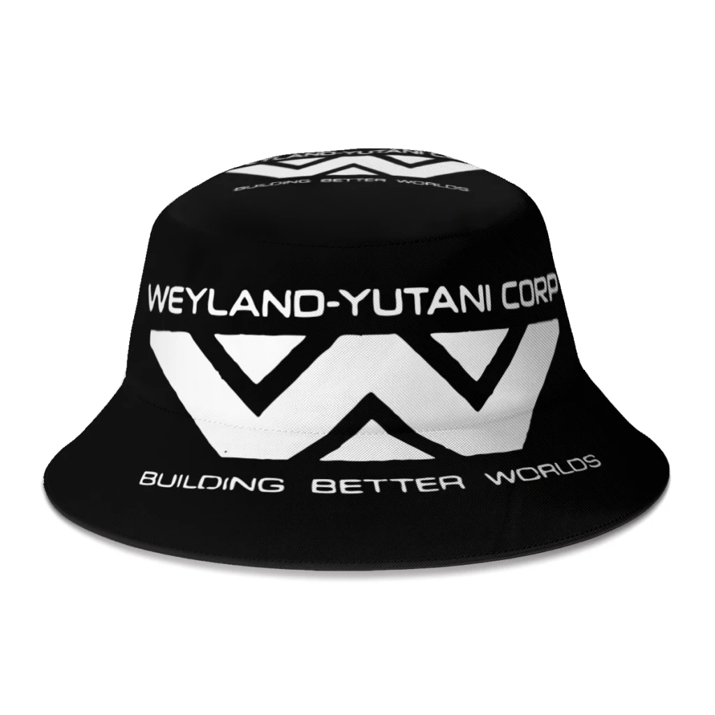 

2022 New Summer Yutani Corp Alien Bucket Hat for Unisex Outdoor Foldable Bob Fishing Hats Girls Boys Panama Gorros