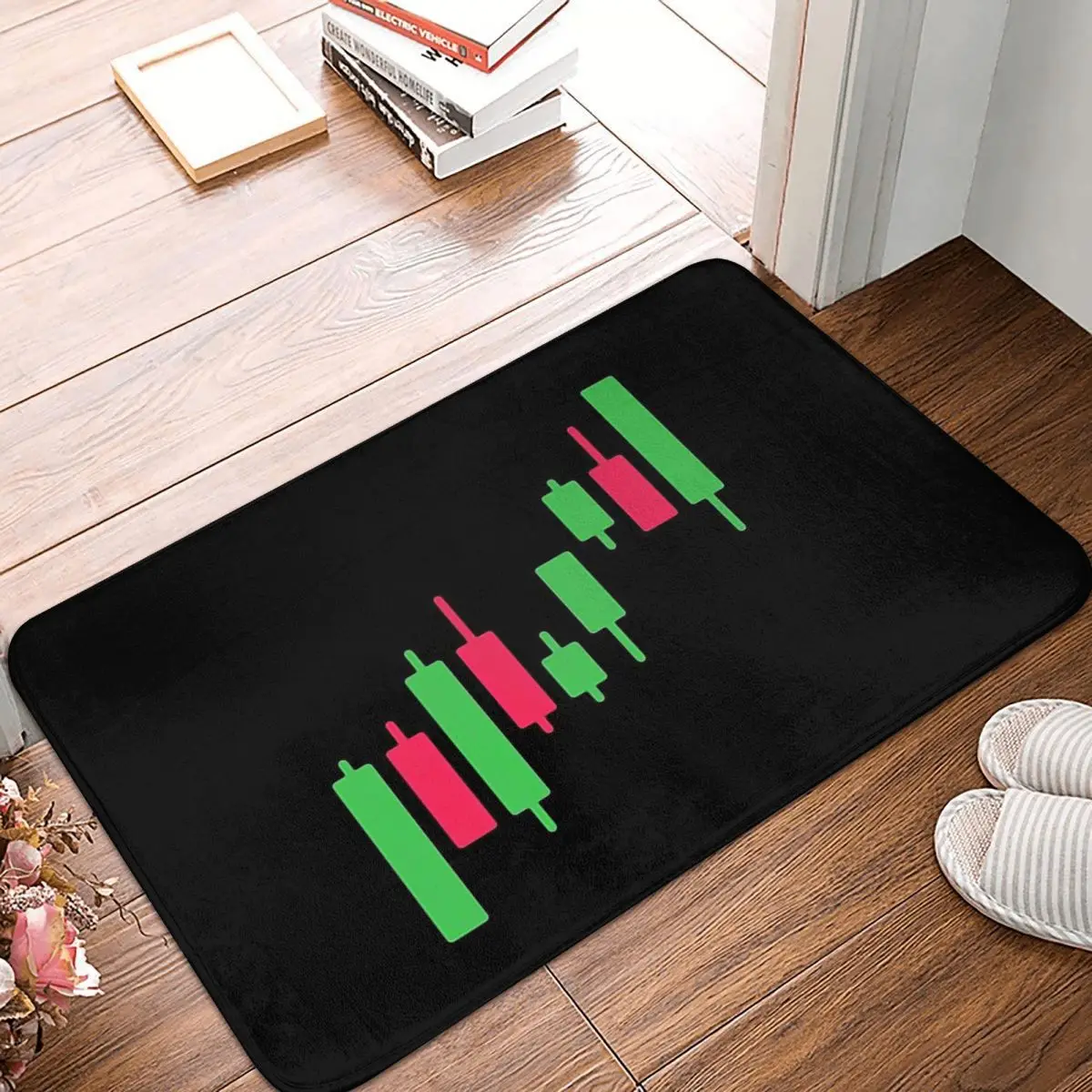 

Bitcoin Crypto Miners Meme Bathroom Mat Forex And Stock Market Trader Charts Doormat Kitchen Carpet Entrance Door Rug Home Decor