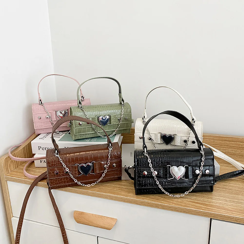 

Кожаная повседневная сумка на плечо сумка через плечо из кожи аллигатора, Женская дорожная сумка с верхней ручкой для покупок в деловом сти...