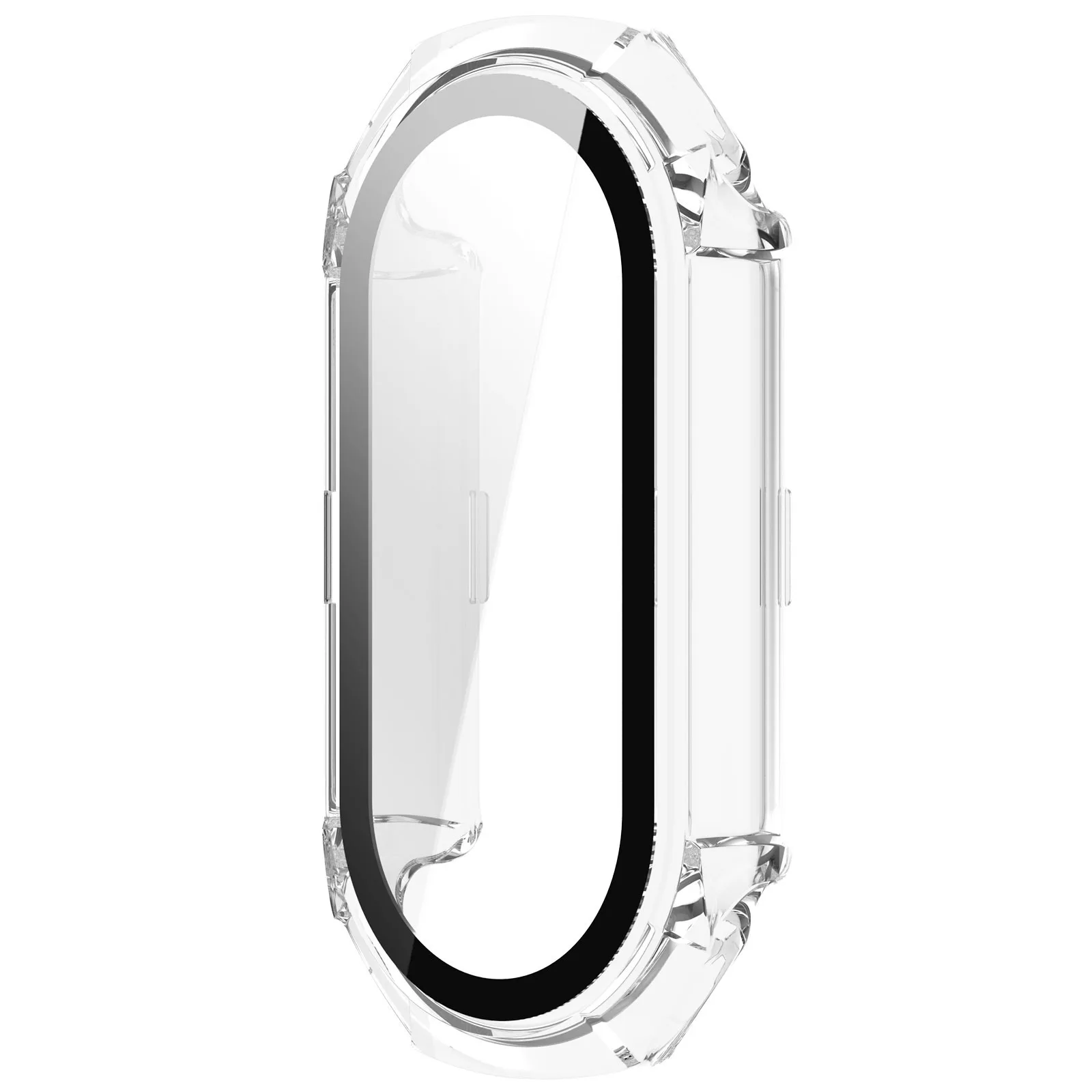 Suitable for mi band 8 protective cover+tempered glass integrated intelligent bracelet accessories