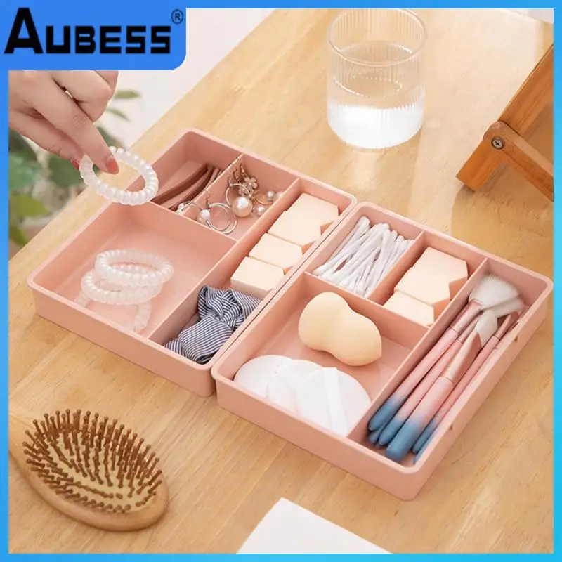 

Durable Stationery Organizer Save Storage Space Classification Sorting Box Small Item Storage High Quality Desktop Pink Pp New