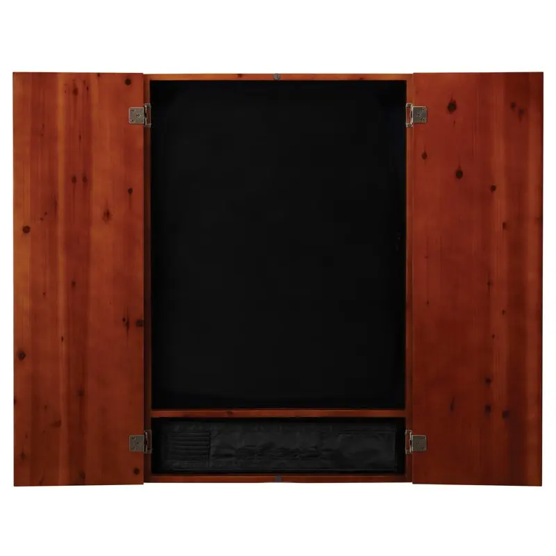 

Metropolitan Soft Tip Dartboard Cabinet, Cinnamon Dart Board Set Wall Hanging Thickened Indoor Outdoor Throwing Game Steel Tippe