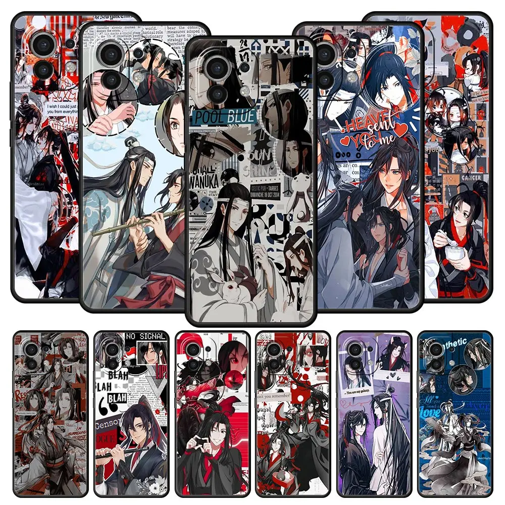 

Anime Mo Dao Zu Shi MDZS Case For Xiaomi 12 10T 10 Lite 11 Ultra 11T 9T Mi Poco X3 NFC M3 M4 F4 X4 Pro 5G F3 GT Phone Cover Soft