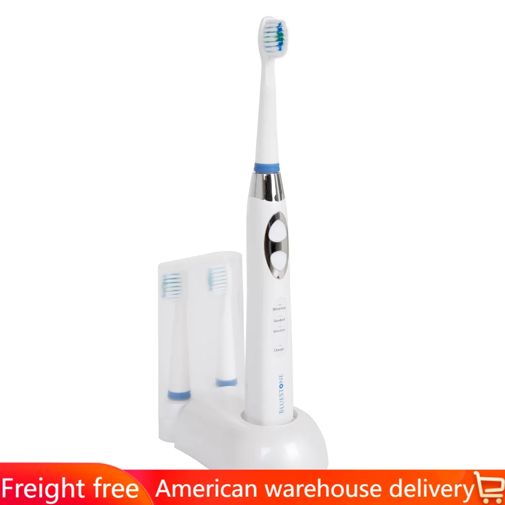 

Rechargeable Sonic Toothbrush with 10 Toothbrush Heads