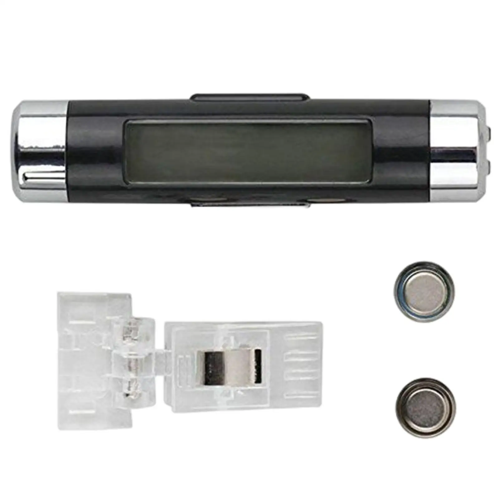 

Автомобильные цифровые температурные часы, вращающийся на 180 градусов Универсальный светящийся светодиодный индикатор