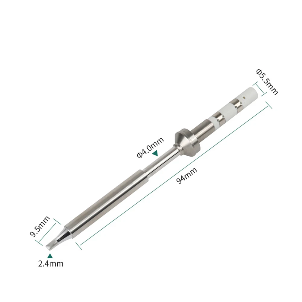 

For PCB Components Soldering Iron Tip Electronic Maintenance 1 Pcs 105mm/4.13in Ceramic + Steel Ceramic Heating Core PCB