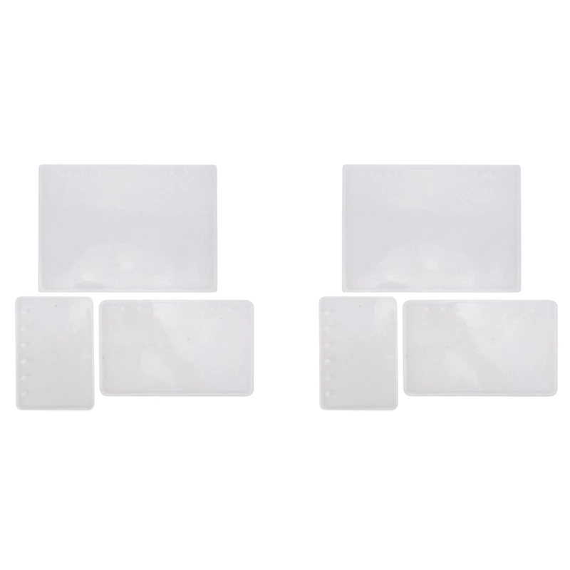 

6X A7/A6/A5 Notebook Shape Silicone Mold DIY Resin Book Mold Crystal Epoxy Silicome Mold Transparent Book