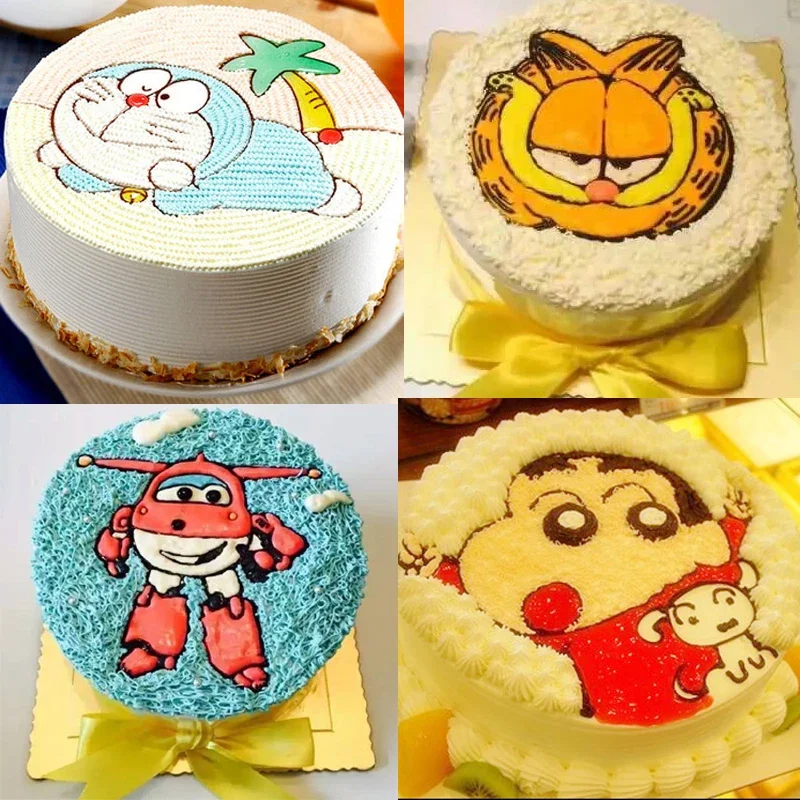 50 шт. 23*32 см лист для украшения торта из переводной бумаги A4 3D Ручная роспись