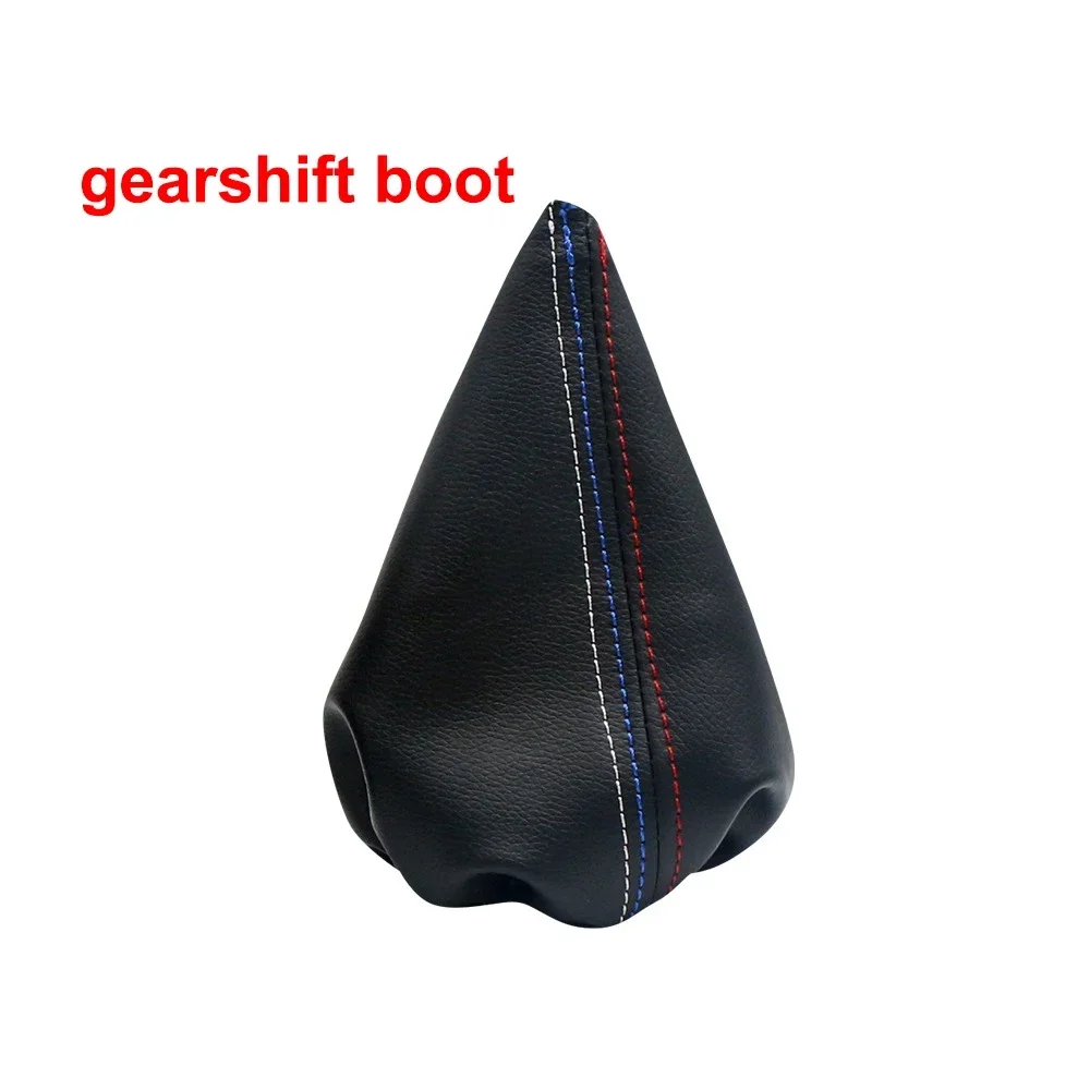 

1 шт., автомобильный рычаг переключения передач, пылезащитный чехол, гандбольный рычаг переключения передач, черный кожаный защитный чехол для BMW 3 серии E36 E46 M3