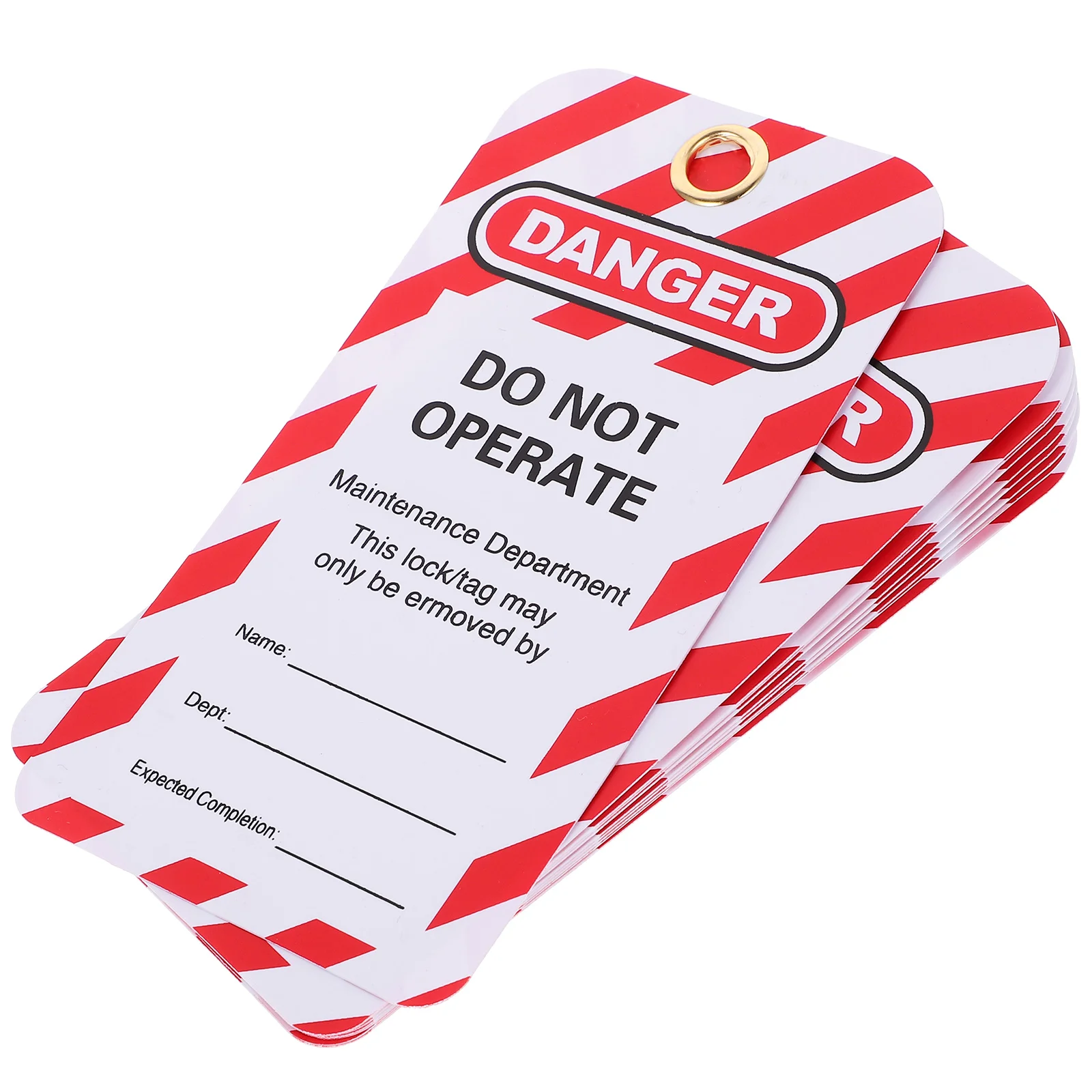 

Equipment Repair Tags Lock Out Do Not Operate Safety Lockout Hanging Danger Devices