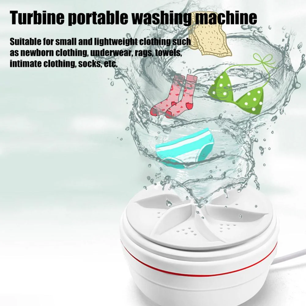 

Baby Dryer Products Ultrasonic Turbo Washing Machine Laundry Portable Washer Air Bubble and Rotating Mini Washing Machine