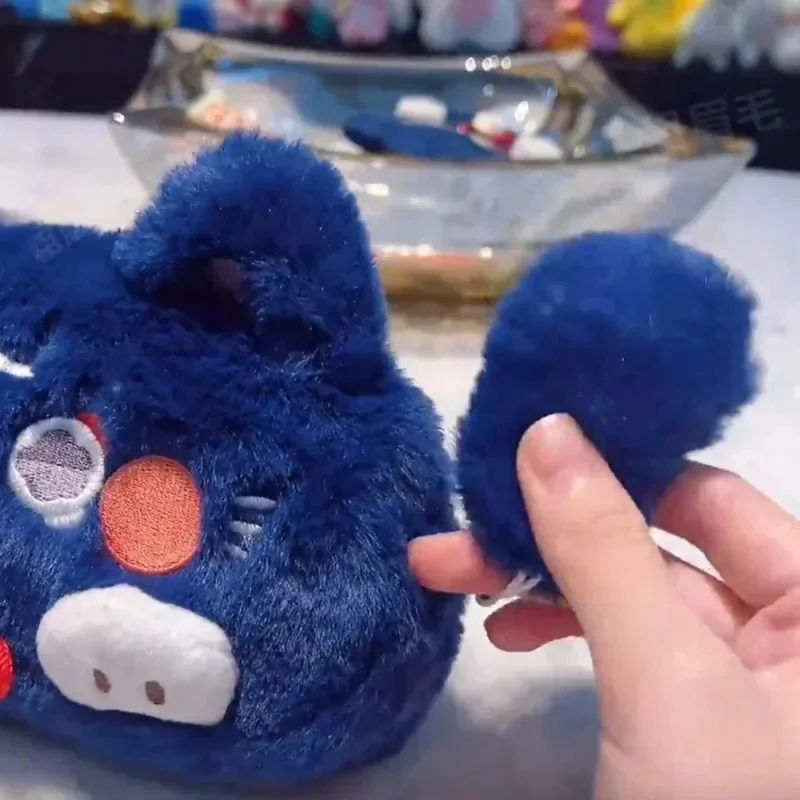 20x10x5 см Genshin Impact плюшевые сумки Kawaii Scaramouche The Tail Will Ring милый кошелек подходит