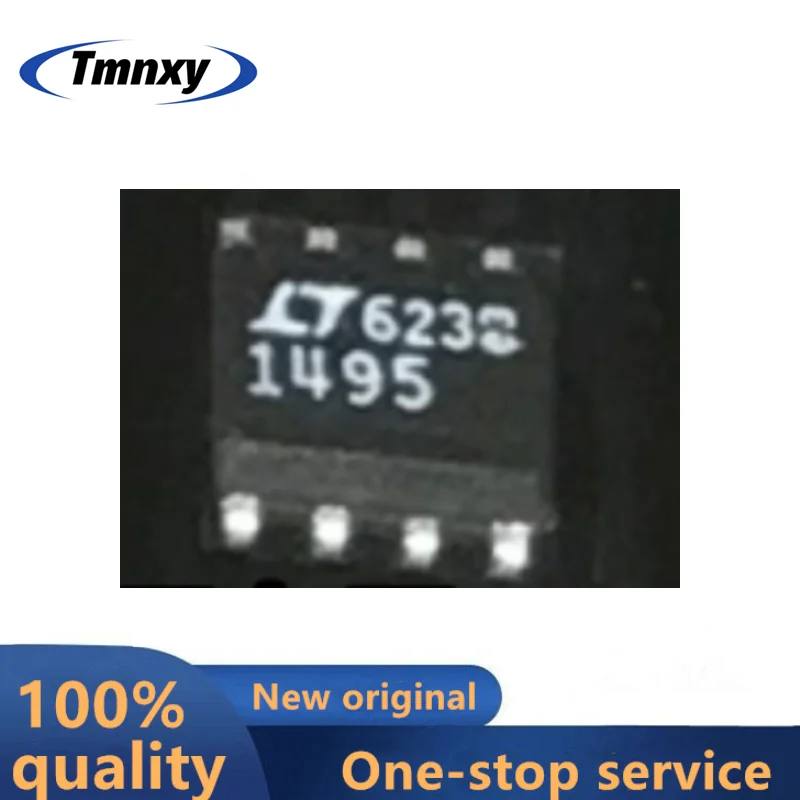 5 шт., новые оригинальные компоненты IC LT1495CS8 LT1495 1495, двойная деталь, чип SOP8, электроника