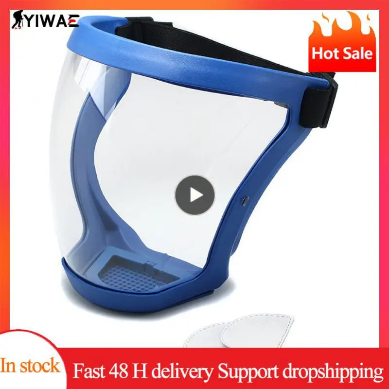 

1~10PCS High Quality Cycling Mask Transparent Hd Lens Hd Protective Mask Vent Hole Riding Mask Mask Cycling Equipment Anti-fog