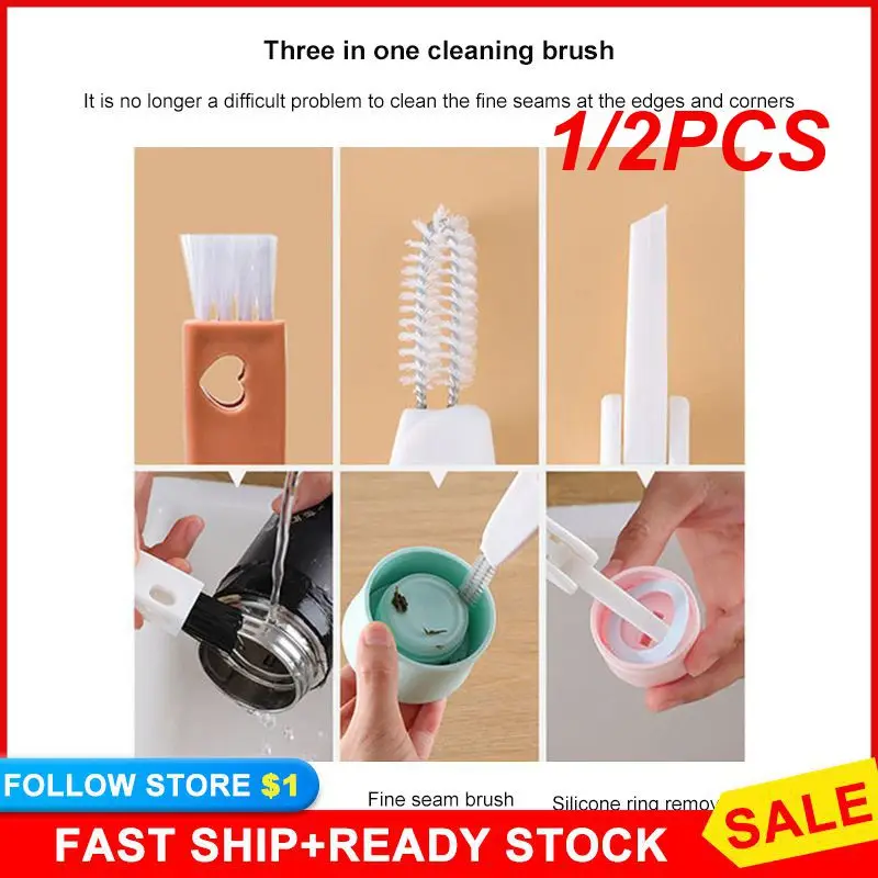 

1/2 шт., многофункциональная губка для чистки посуды