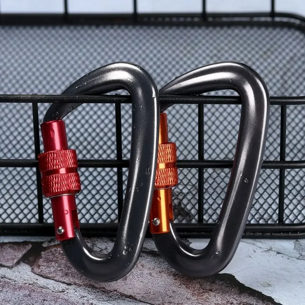 

Professional Safety 7075 Climbing Sport Security Equipment Carabiner Quickdraws Climbing Locks Lock Outdoor Shape Buckle