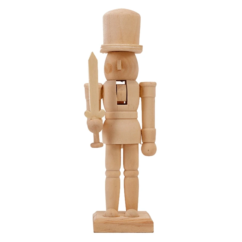 

Новый 20,5 см гайковерт марионетка белый лезвие орех солдат фотография Рождественский Декор подарки Новогодние украшения Подвески