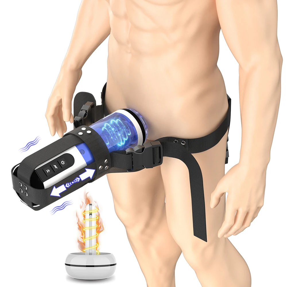 Мужской автоматический нагрев без рук чашка для мастурбации минет сосание 7