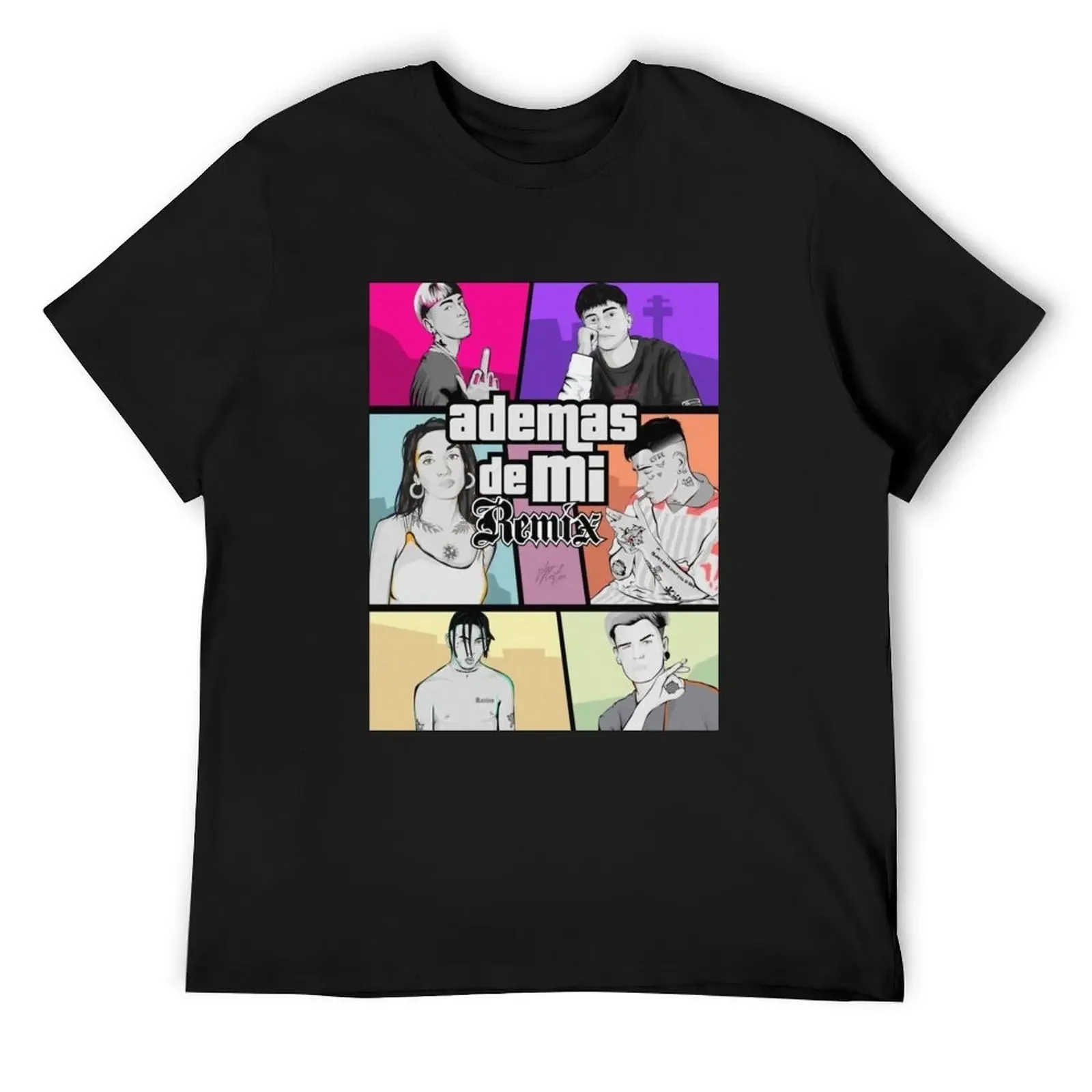 Плюс мой ремикс плакат Дуки футболка рэпер футболки с рисунком аниме рубашки