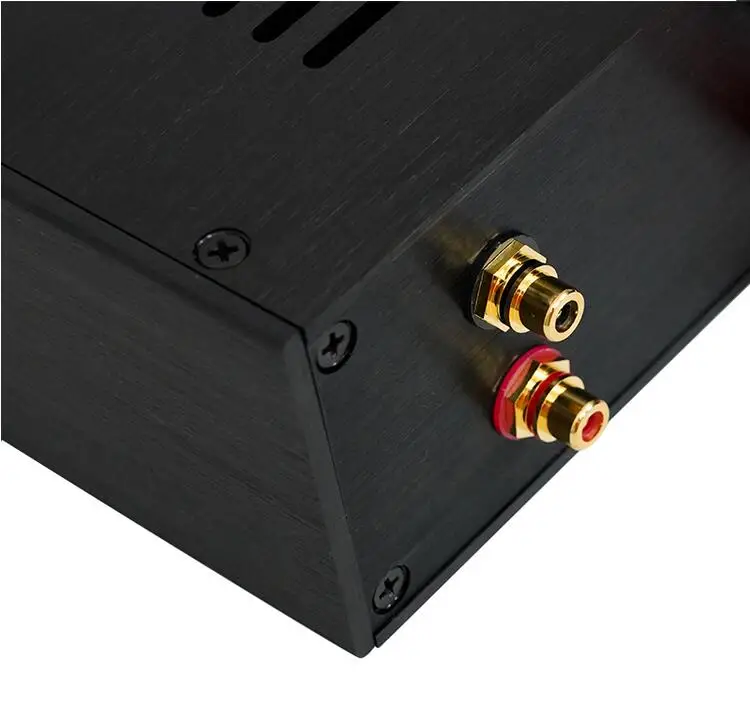 Корпус усилителя для наушников с измерителем vu meter полностью алюминиевый корпус