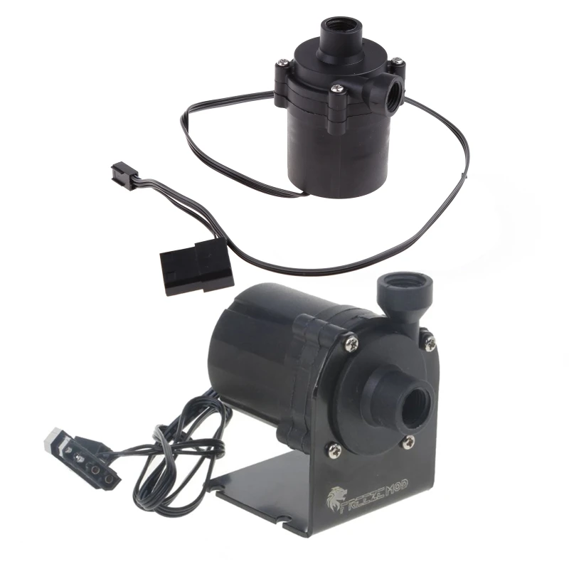 

Насос водяного охлаждения SC800 с резьбой держателя G1/4, 12 В, 0,85 А, большой 4-контактный источник питания, 3-контактный