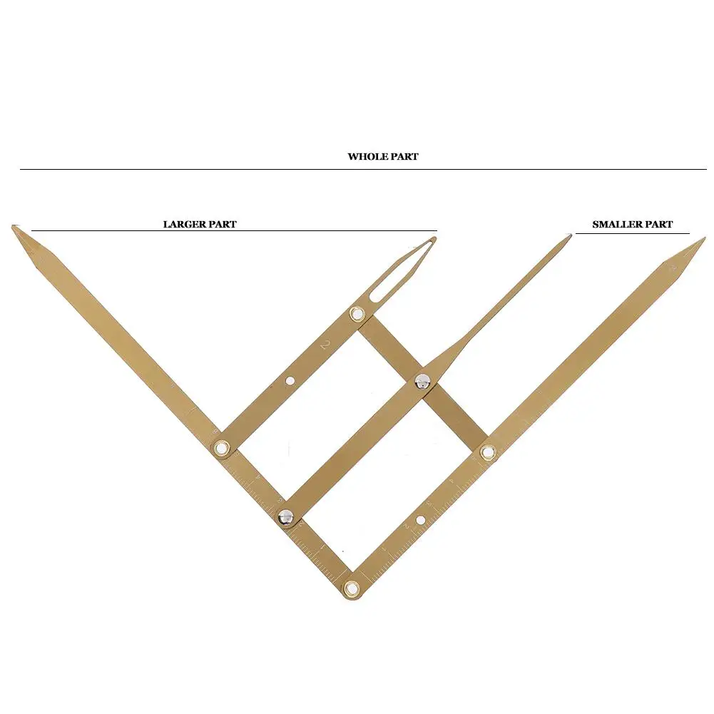 Линейка для татуировки бровей идеального картографирования - инструмент