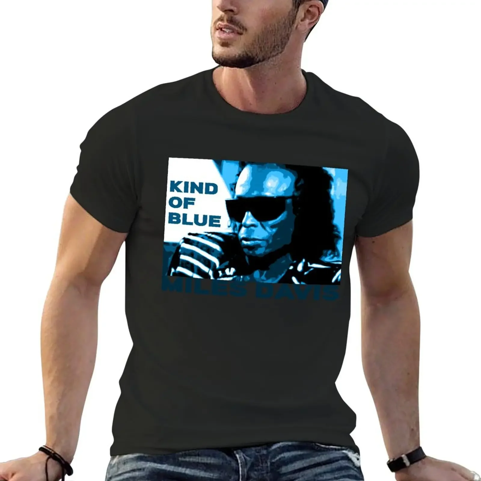 Футболка Miles Davis 01 простые модные рубашки мужские футболки