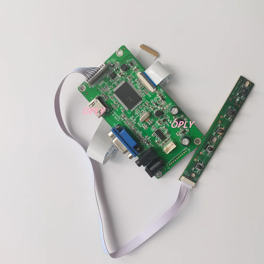 Комплект платы контроллера EDP для детской лампы, женская модель 1366*768 VGA HDMI-совместимый СВЕТОДИОДНЫЙ экран панели