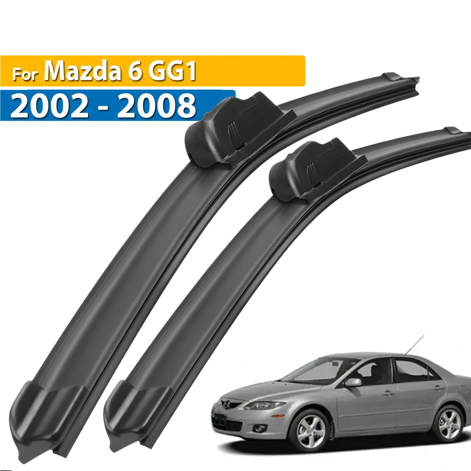 

Щетки стеклоочистителя Erick's для Mazda 6 GG1 MK1 Мазда 6 2002-2008, 22 + 18 дюймов