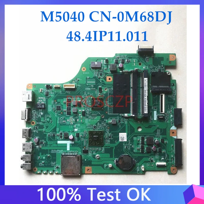 CN-0M68DJ 0M68DJ M68DJ Mainboard FOR DELL M5040 Laptop Motherboard 10302-1 48.4IP11.011 With E-350 CPU 100% Tested Working Well