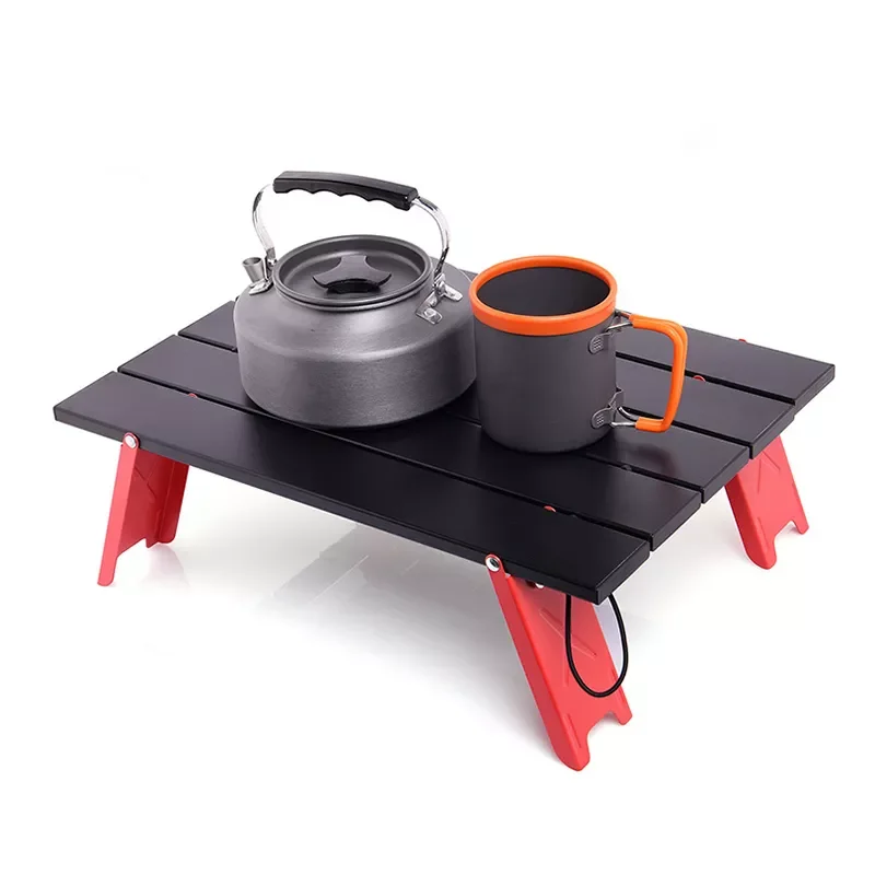 Портативный алюминиевый складной мини-стол для кемпинга стол открытого пикника