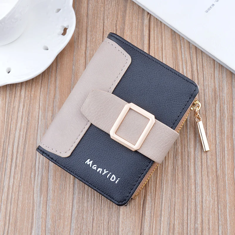 

Women short wallet Fashion women's purse PU leather brand clutch bag Small cute purse Cardholder purse Women's Hasp wallet
