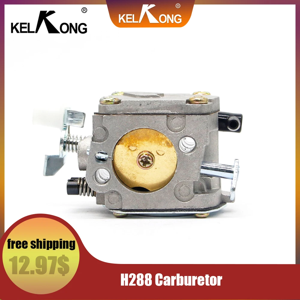 

KELKONG Carburetor Carb Fit For HUSQVARNA 288 281 Gasoline Chainsaw Spare Parts Tillotson HS-228 503280401