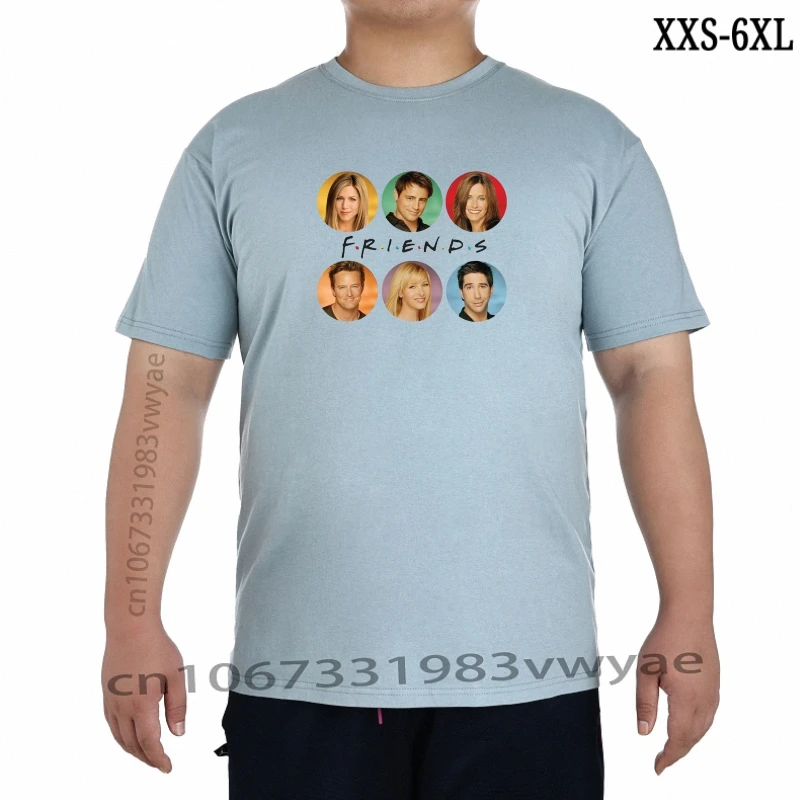 

Friends Tv Series Men' Black TShirt Size To Adults Casual Tee Shirt XXS-6XL