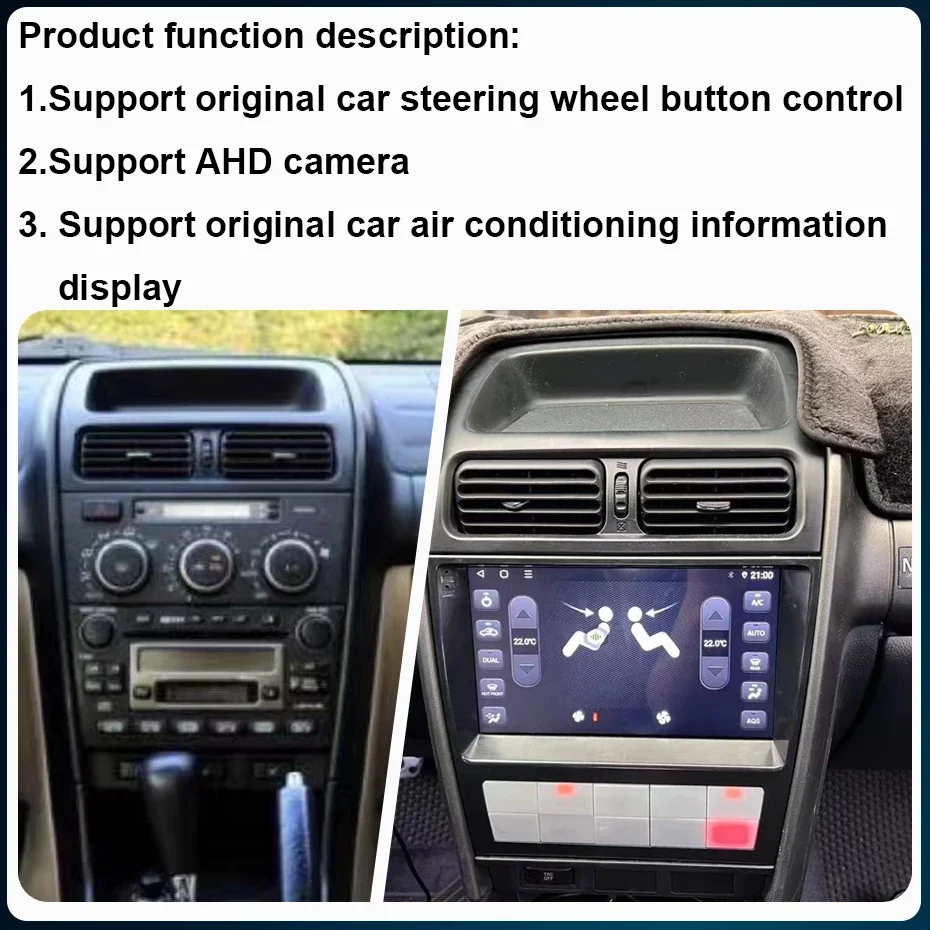 NAVISTART Android 10 Car Radio For Lexus IS200 For Toyota Altezza 1998-2005 GPS Navigation 4G WIFI Carplay No DVD Player 2Din images - 6