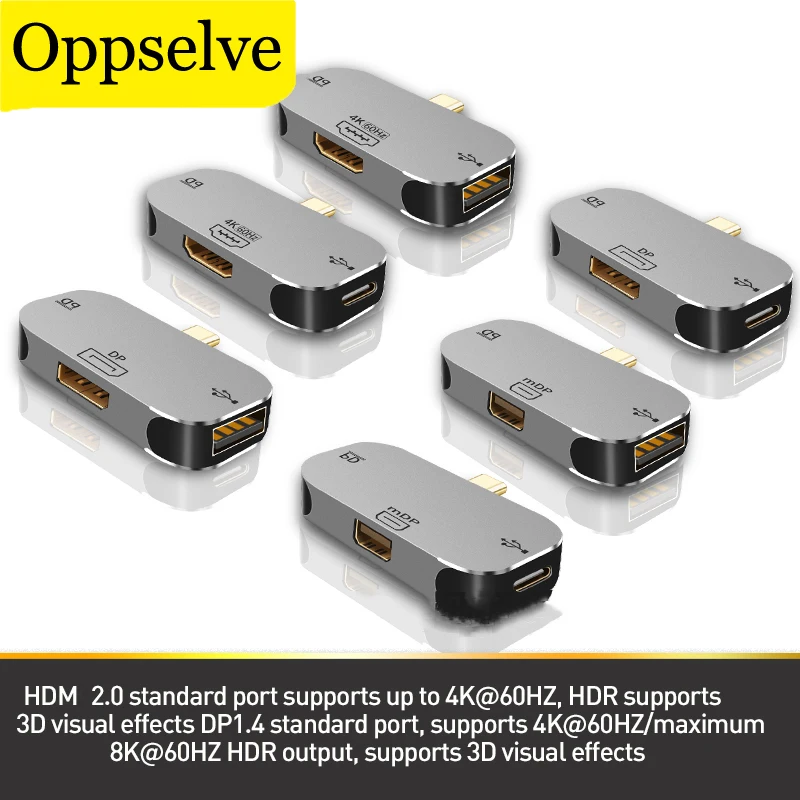 Адаптер для Macbook Pro 100 Вт USB C на Mini DP PD быстрая зарядка | Электроника