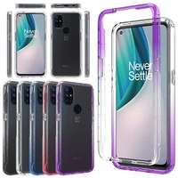 For OnePlus Nord N200 Case One Plus N10 N20 Shockproof Hybrid Gradient Color Phone Cover OnePlus Nord N20 N100