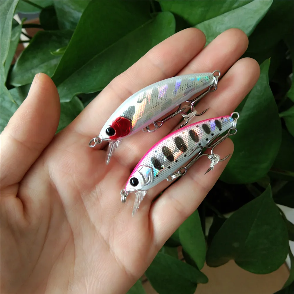 

Swolfy 8pcs 5cm 5g Minnow Fishing Lure Set Wobblers Crankbaits Isca Artificial Hard Bait Carp Mini Fishing Lures Pesca Tackle