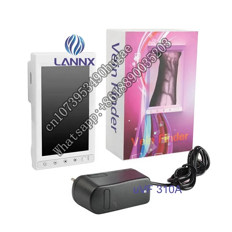 

LANNX New Advanced portable handheld vein detector uVF 310A economic price infared vascular vein finder fer vascular locating