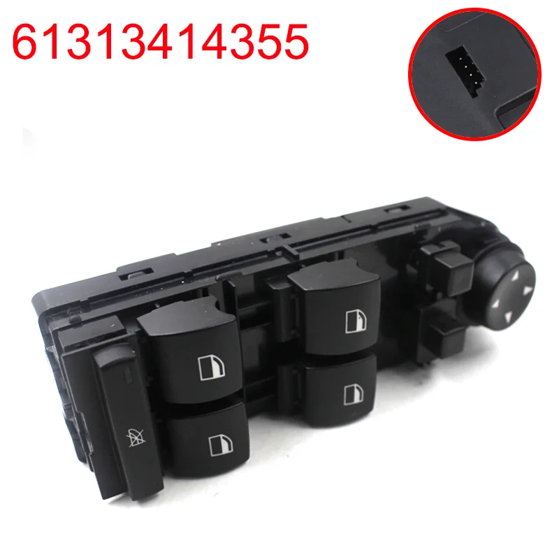 

61313414355 Window Lifter Regulator Control Mirror Switch Folding Button For BMW X3 E83 2.0i 3.0i xDrive 18d 25i 30d 35d 03-2011