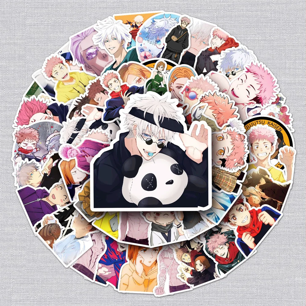 

10/30/50 шт., стикеры в стиле японского аниме