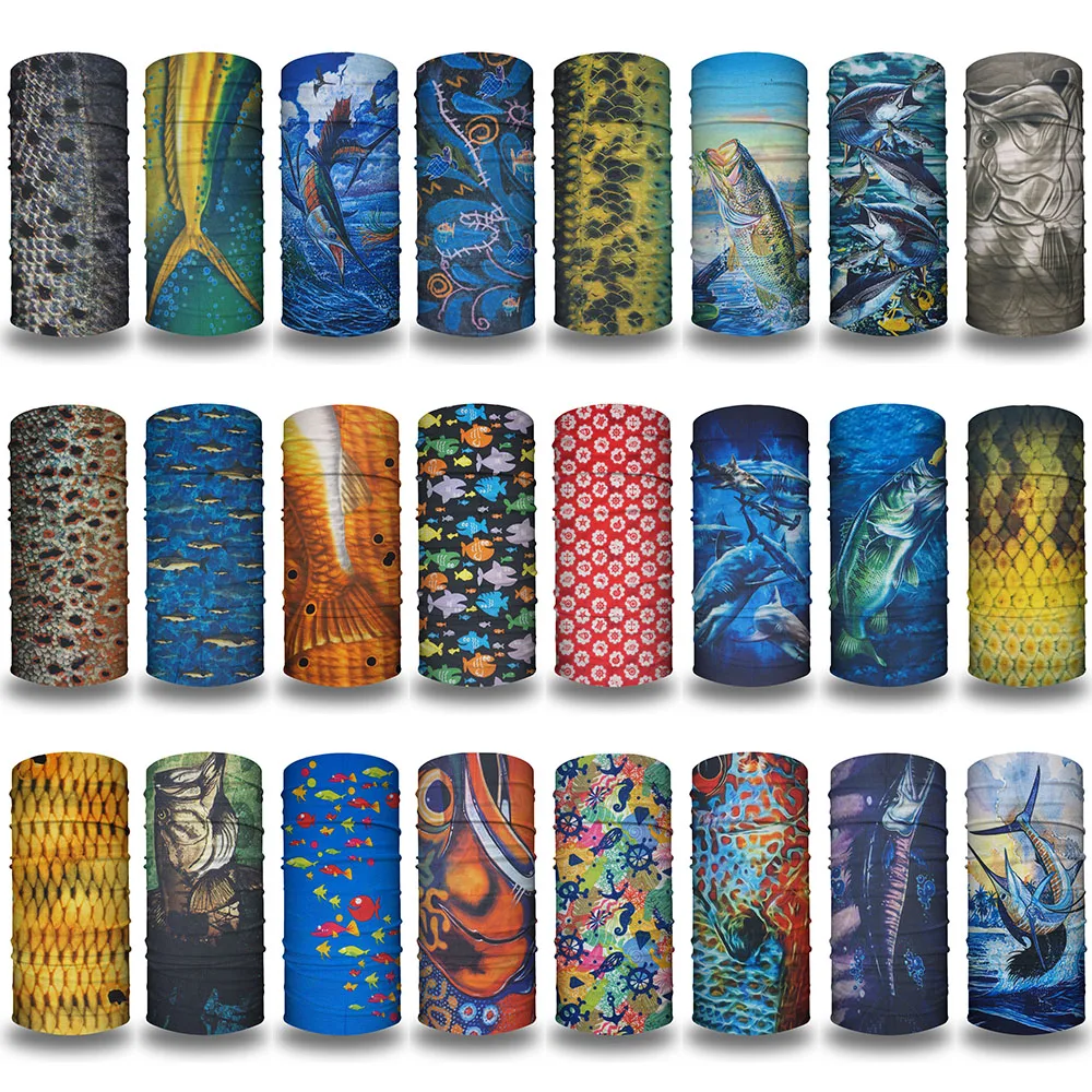 Женская/Мужская бандана-труба с защитой от УФ-лучей