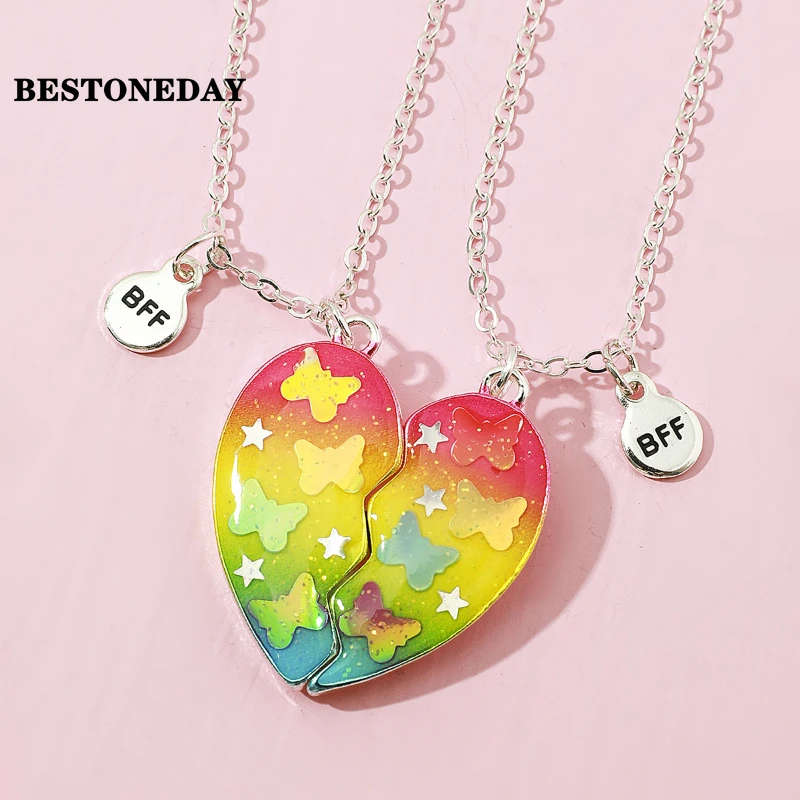 

Ожерелье с надписью «Best Friend», 2 шт./компл.