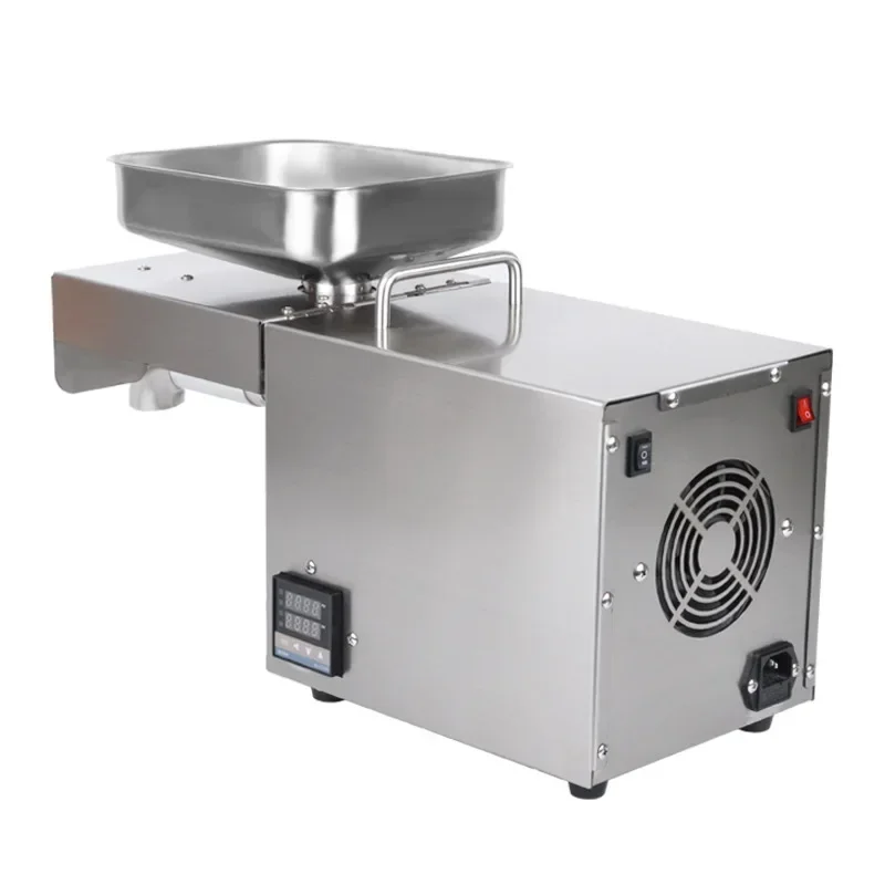 X1 Пресс для масла с контролем температуры 610 Вт Бытовой пресс из льняного семени